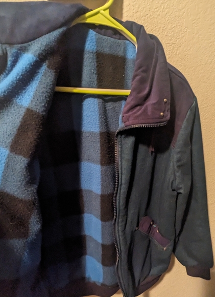 Jackets & Blazers - Denim jacket with Pendleton flannel lining